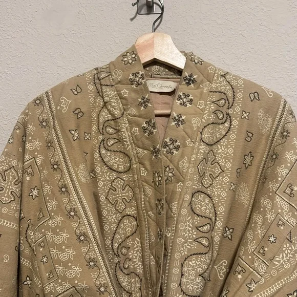 MES DEMOISELLES PARIS KIMONO JACKET SZ 2/L - Picture 3 of 8